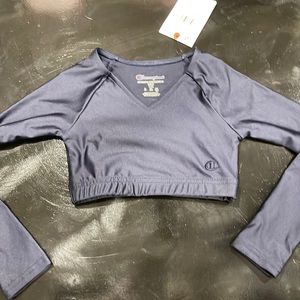 Champion Girls Long Sleeve Crop Top